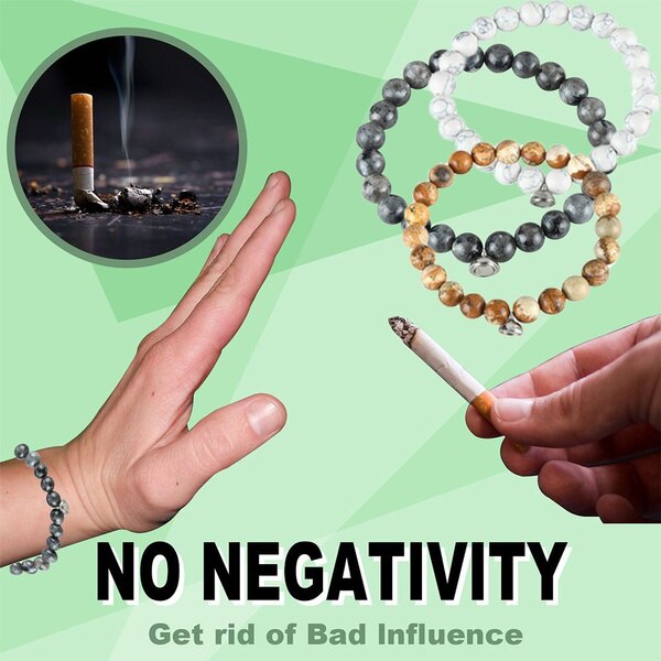 Bracelet magn tique Anti fum e Anti Nicotine pour arr ter de fumer pour l anxi 4