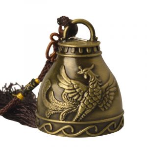 Cloche en cuivre Feng shui bouddhiste cloche vent religieux d coration suspendue de maison bouddha b 4
