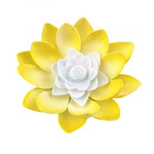 Lampe LED flottante en forme de fleur de Lotus nergie solaire conomie d nergie luminaire 1