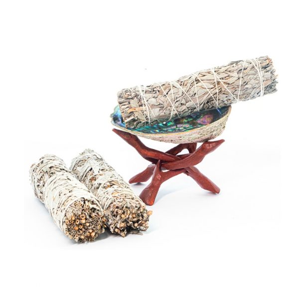 Support en bois saint en coquille d ormeau artisanat de d coration pour la maison accessoires 3